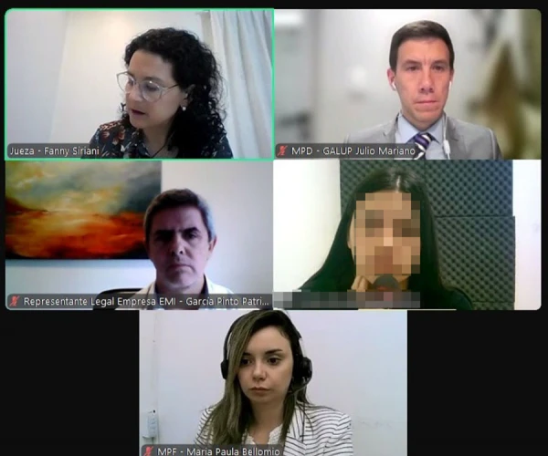 ACUSADA. M.A.P (27 años) trabajó durante dos meses en la empresa hasta que fue despedida por la estafa.