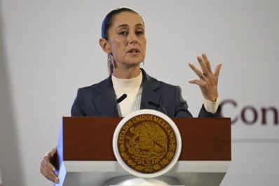 Sheinbaum presentó un programa para combatir la violencia en México