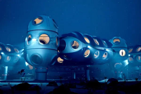 Una empresa inglesa busca que los humanos vivan en el fondo del mar en 300 años: la primera casa ya está lista