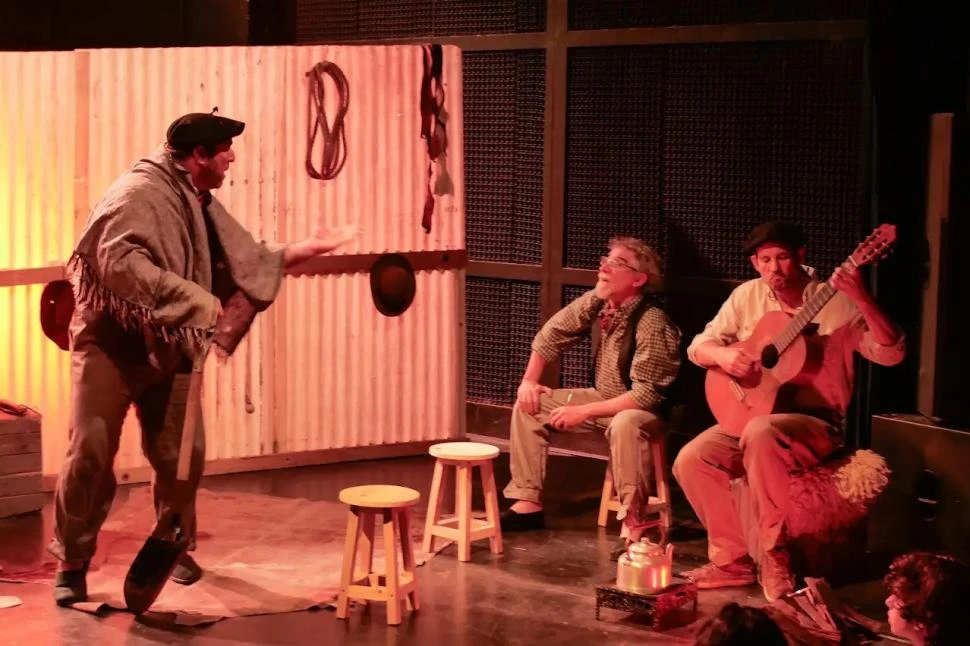 EN LA PAMPA. “Jamle” recrea la tragedia shakespereana en la Argentina.