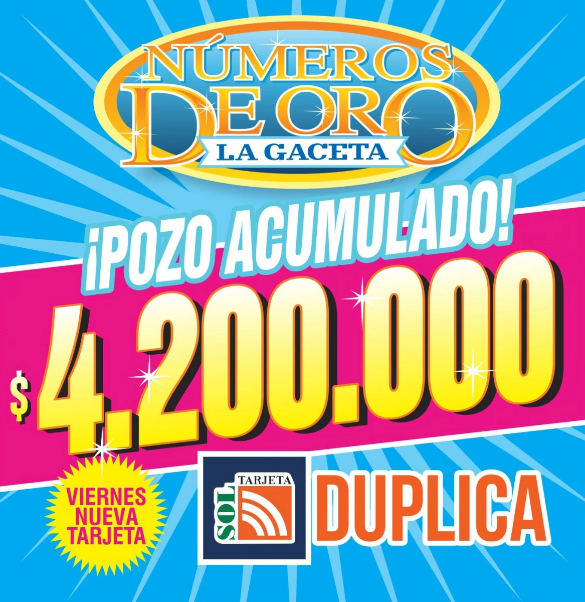 El pozo de los Números de Oro quedó vacante: acumula la increíble suma de $4.200.000