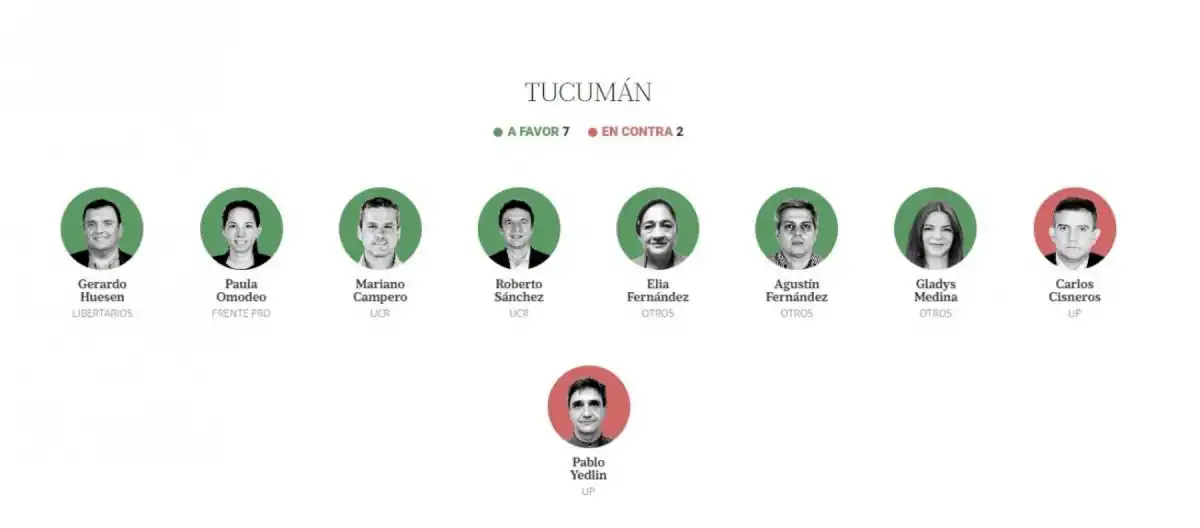 El rol que tuvieron los diputados tucumanos en tres temas calientes en los que ganó Milei