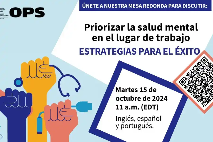 Mesa sobre salud mental en entornos laborales y técnicas para lograr el éxito.