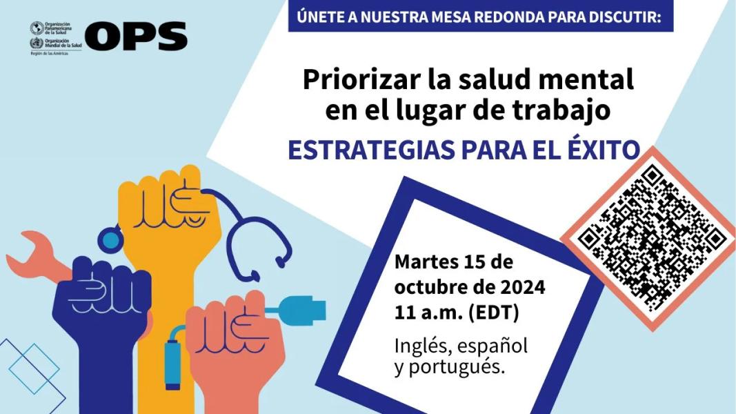 Mesa sobre salud mental en entornos laborales y técnicas para lograr el éxito.