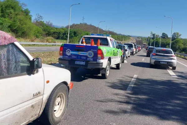 Un accidente en la ruta 9 ocasionó demoras en el tránsito por el norte de la provincia