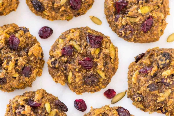 Receta de galletas de avena llenas de proteína para ganar masa muscular