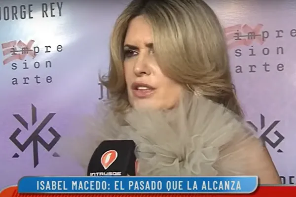 La tajante respuesta de Isabel Macedo al ser consultada sobre la separación de Pampita y García Moritán