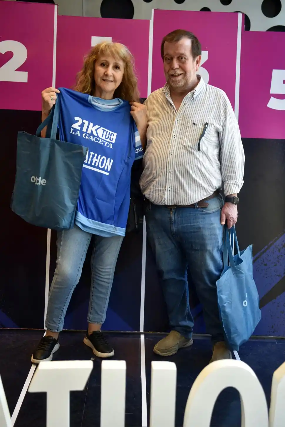 LISTOS. Alicia y José están casados: en los 21K se distanciarán por un rato.