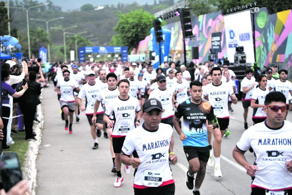 PROTAGONISTAS EN 2023. El año pasado la prueba despertó gran interés y superó las expectativas. De allí la gran atracción generada por la carrera que se largará mañana en el parque 9 de Julio.