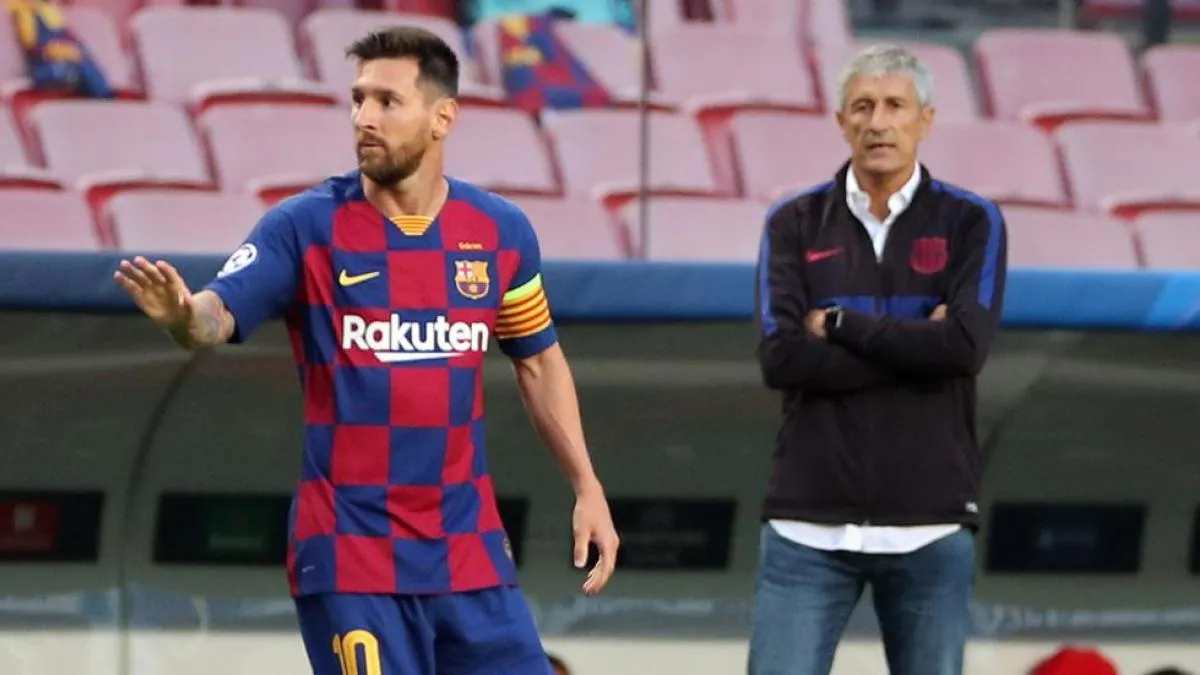 La respuesta del presidente de San Lorenzo sobre la posibilidad de contratar un ex entrenador de Barcelona y Messi