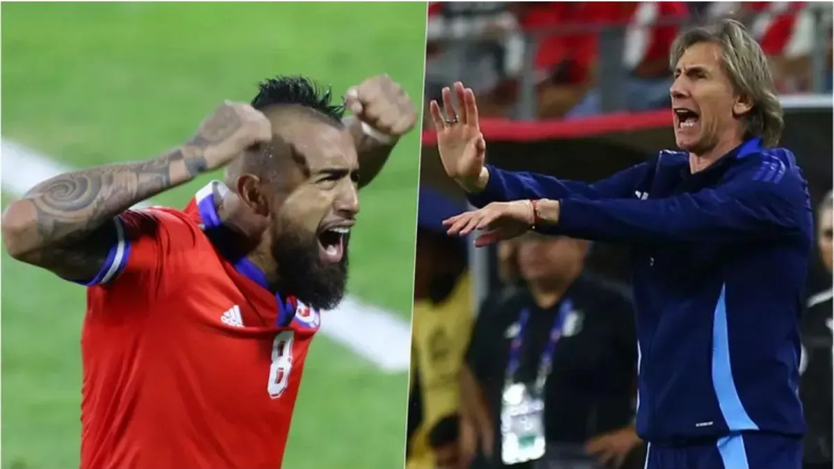 Vidal criticó a Gareca antes del partido entre Chile y Colombia