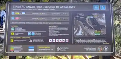 RECORRIDOS. Se han identificado los senderos y los sitios de interés.