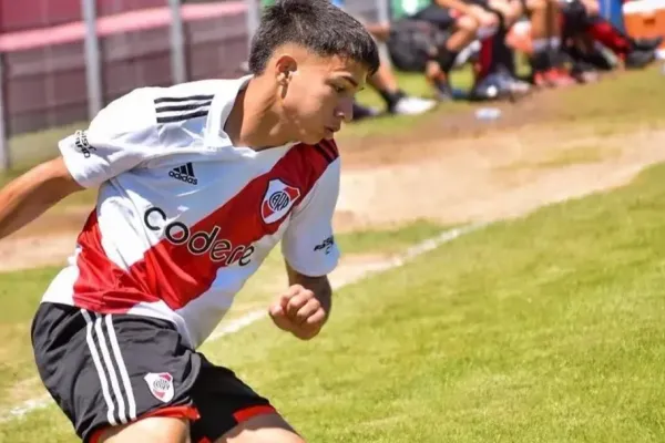 Quién es Felipe Esquivel, la joya de River que le marcó un impactante gol a Brasil en el Sudamericano Sub-15