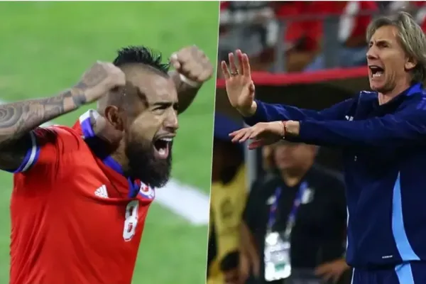 Vidal criticó a Gareca antes del partido entre Chile y Colombia