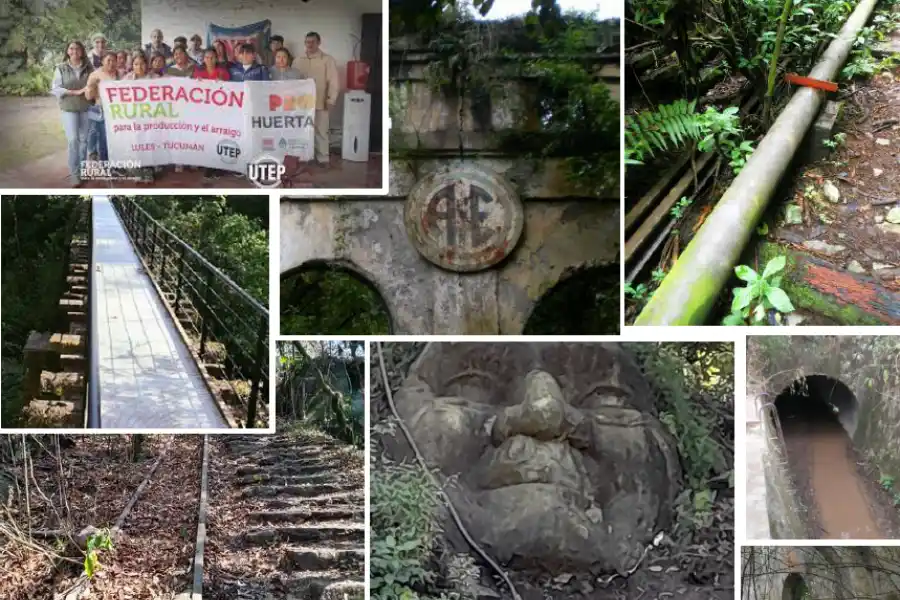 ATRACTIVOS. Sitios de la ocupación humana en medio de la yunga.