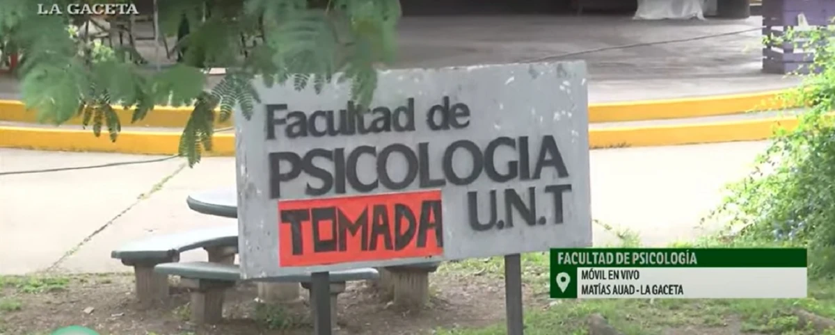 La Facultad de Psicología se suma a las tomas: Cuántas veces les dijimos que no voten a Milei