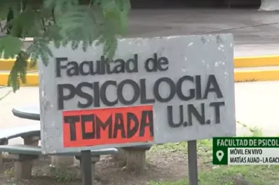 La Facultad de Psicología se suma a las tomas: Cuántas veces les dijimos que no voten a Milei