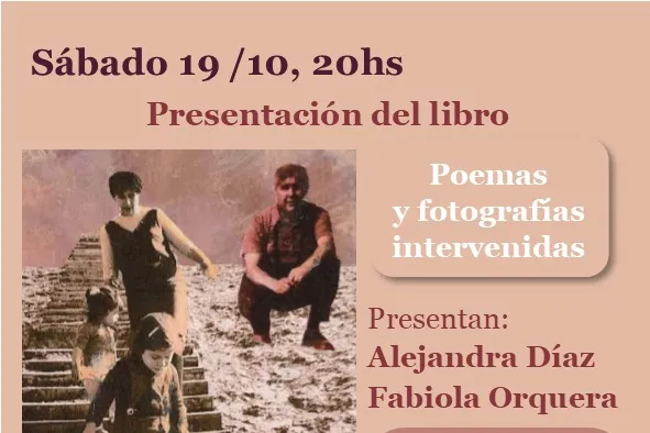 Fabiola Orquera presenta este sábado un libro de Poemas con fotografías intervenidas