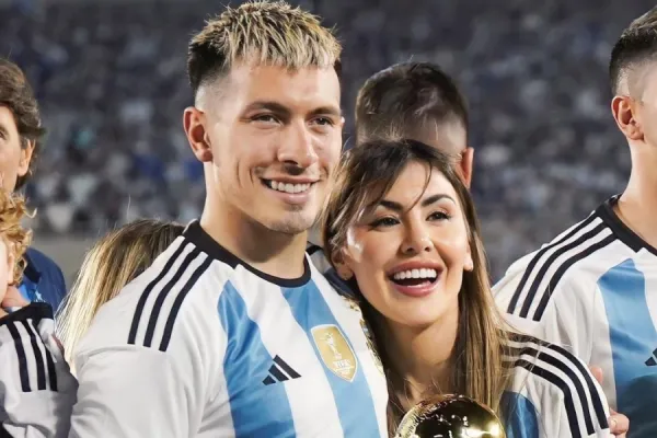 Se agranda la familia de la Selección: Lisandro Martínez anunció la llegada de su primera hija
