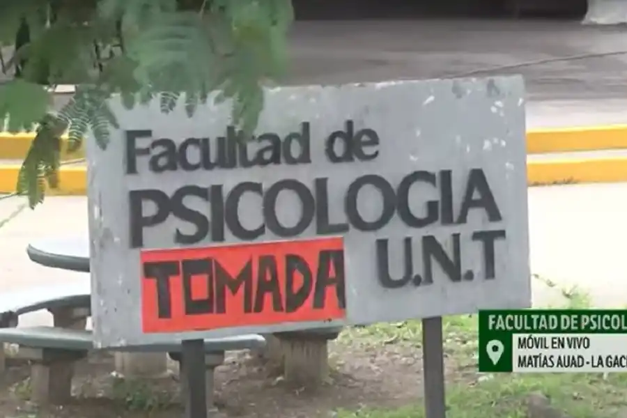 La Facultad de Psicología se suma a las tomas: Cuántas veces les dijimos que no voten a Milei