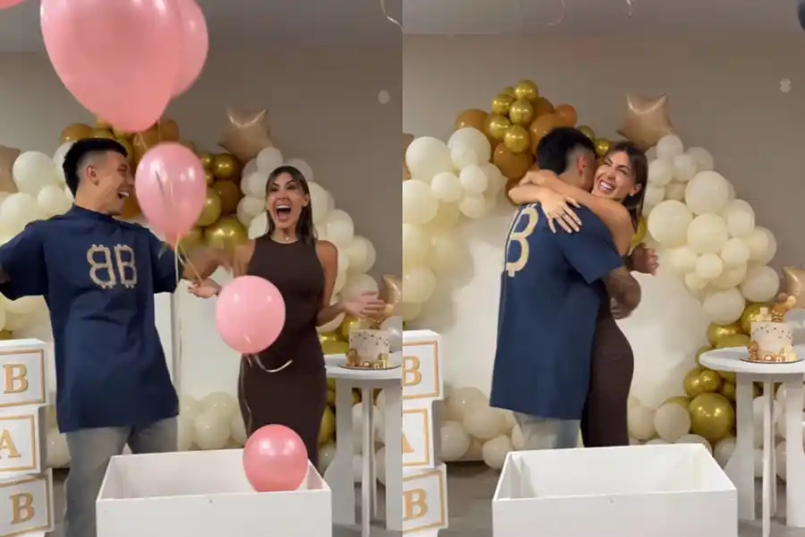 Lisandro Martínez será papá de una nena.