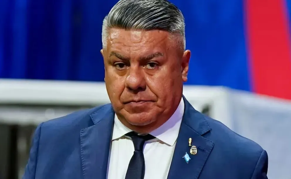 SORPRENDIDO. Claudio Chiqui Tapia recibió la resolución de la IGJ minutos antes del partido que disputará la Selección.