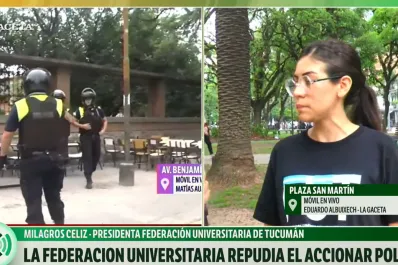 La Federación Universitaria repudió el accionar policial: Quieren silenciar a los estudiantes