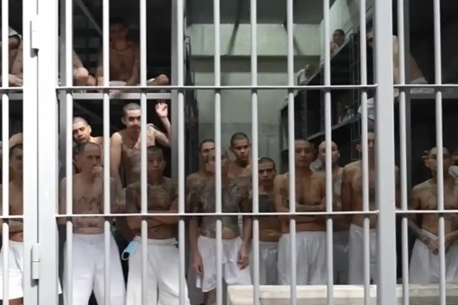 En cada celda pueden alojarse 100 presos.