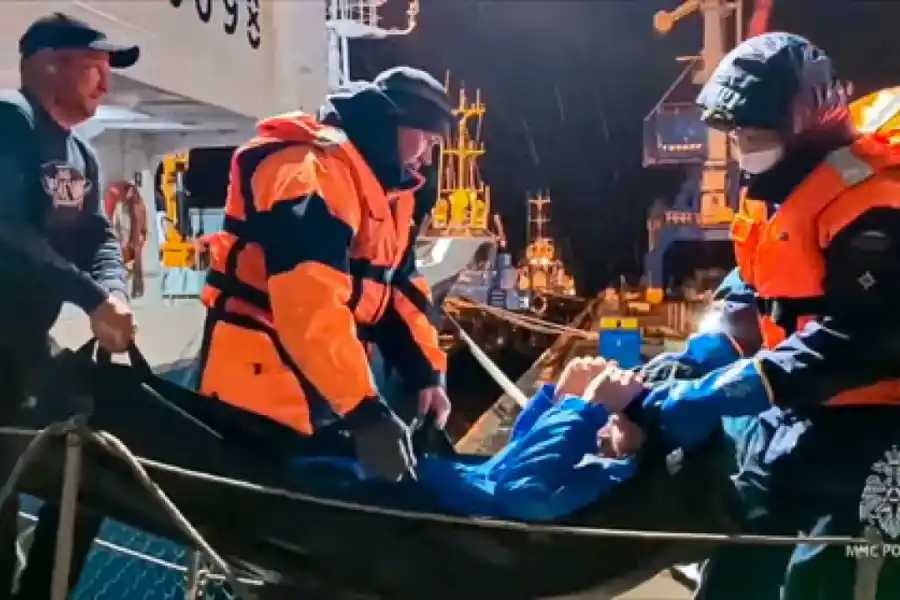 El hombre fue hallado a 1000 kilómetros de su punto de origen. 