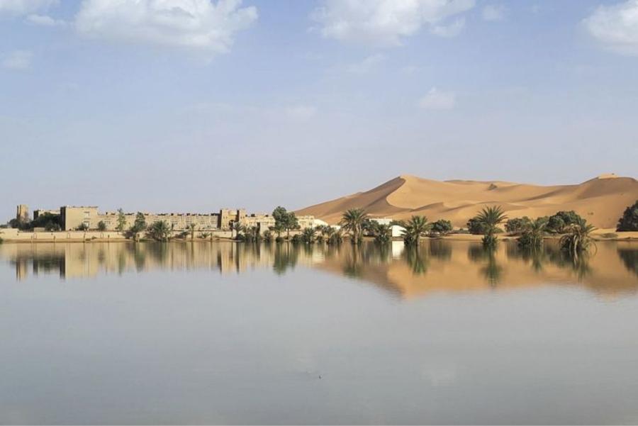 El desierto Sahara se inundó después de 50 añis