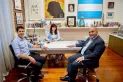Lejos de Jaldo, el senador Manzur se reunió con Cristina Kirchner