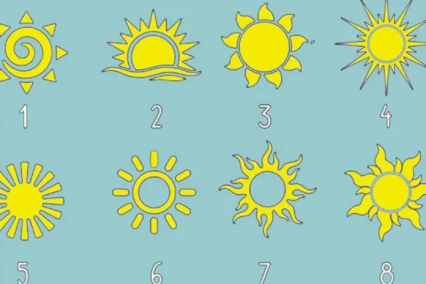 Test de personalidad: el sol que elijas revelará un consejo clave sobre tu forma de ser