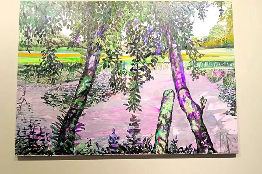 FORMA DE EXPRESIÓN. El agua a menudo está visiblemente presente.