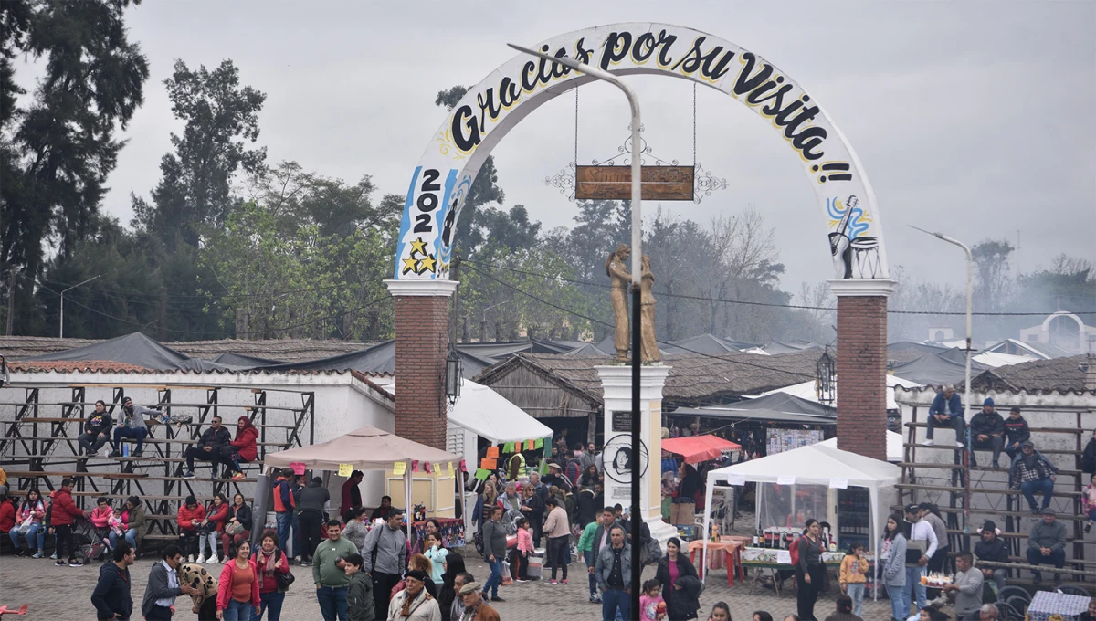 EN EL PREDIO. Simoca espera a miles de visitantes durante todo el fin de semana en una nueva edición del Festival del Sulky.