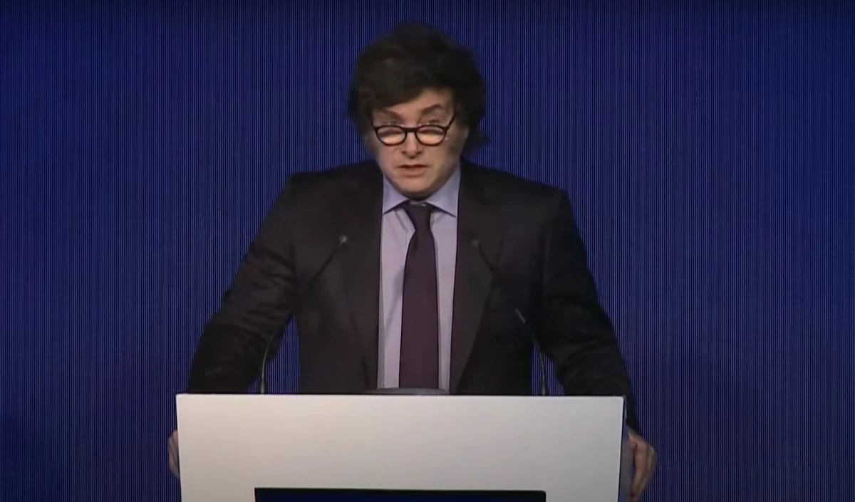 Javier Milei. CAPTURA DE VIDEO