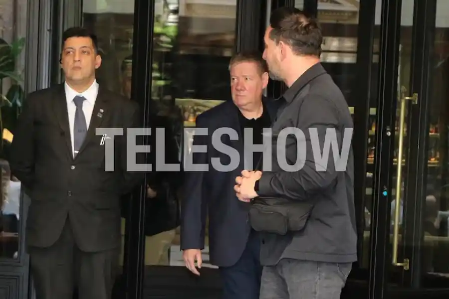 GEOFF PAYNE. El padre de Liam llegó este viernes a la Argentina.