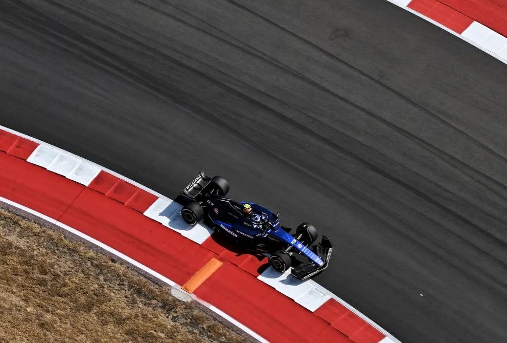 Fórmula 1: Colapinto no pudo sostener la posición y terminó 12° en la carrera sprint del Gran Premio de Estados Unidos