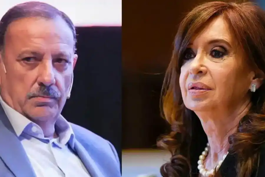 Ricardo Quintela y Cristina Kirchner.