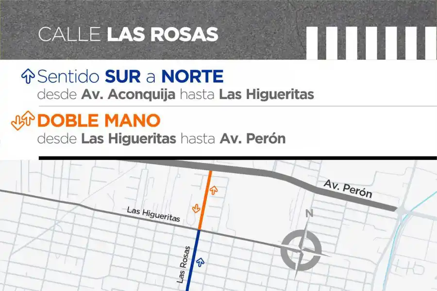 Yerba Buena anunció el cambio de sentido en una de sus calles más transitadas