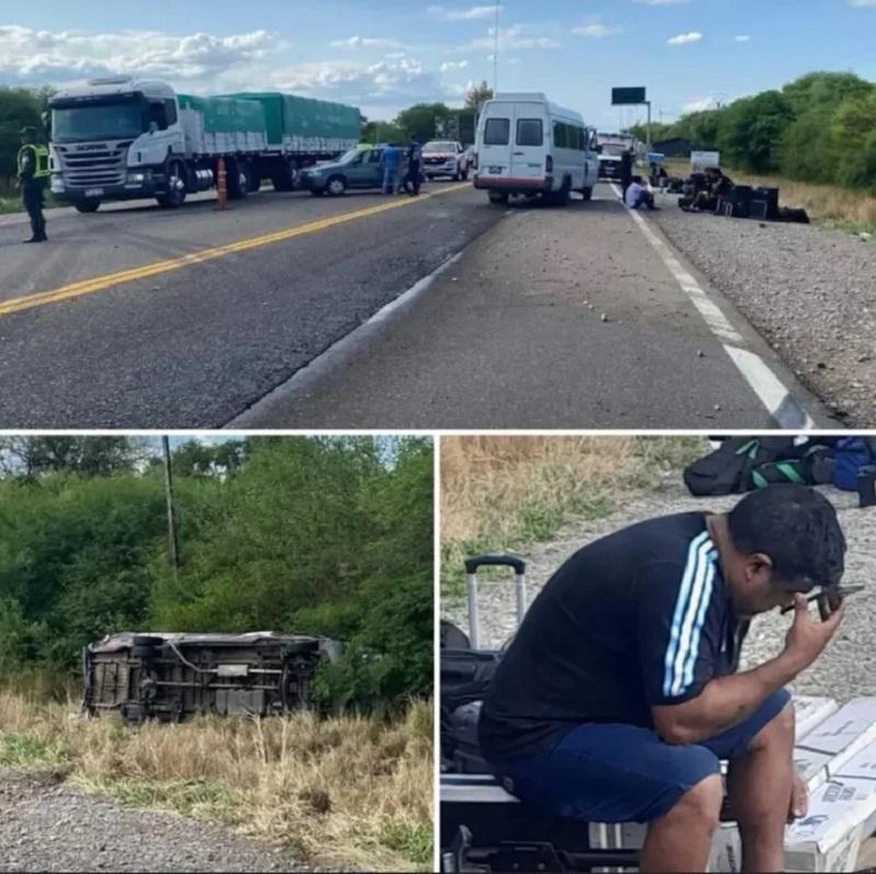 Las imágenes del terrible accidente que sufrieron el grupo Green y Red