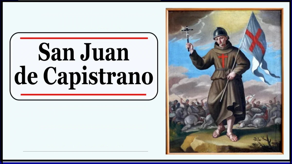 Los católicos celebran este 23 de octubre a San Juan de Capistrano, un predicador incansable