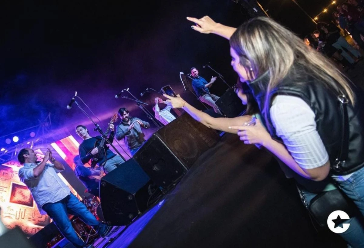 FESTIVAL DE FOLCLORE. Las Cañas se prepara para la tercera edición del Festival Tocando al Frente. / INSTAGRAM @tocandoalfrente