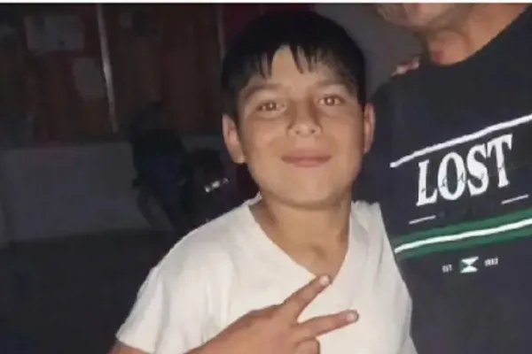 Lian Torelli, de 12 años, fue visto por última vez el domingo en el balneario municipal de Salto, provincia de Buenos Aires. 