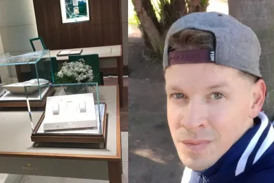 El insólito motivo por el que lograron detener al líder de una banda que robó 29 relojes de lujo en un minuto