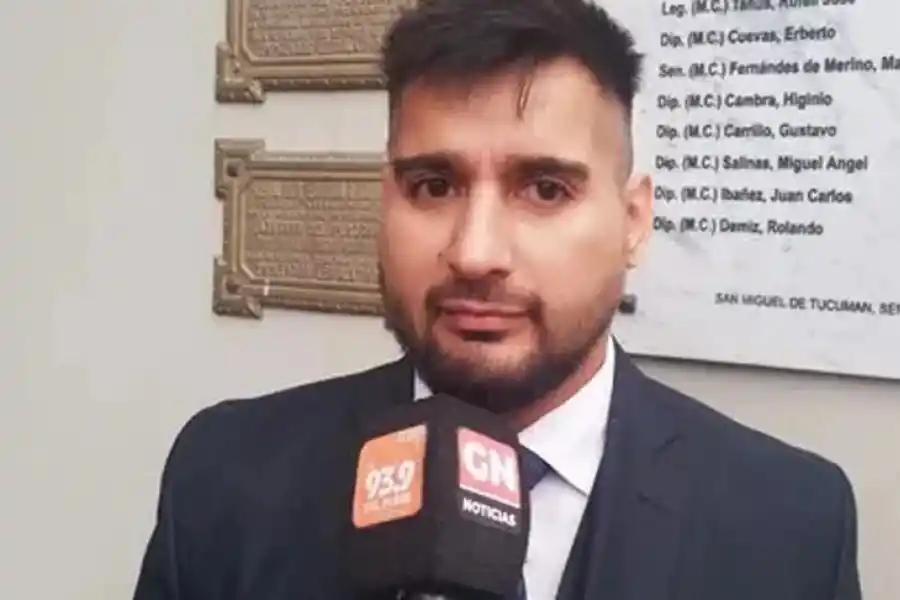 EL ACUSADO. El psicólogo tucumano Federico Rossi Colombo.