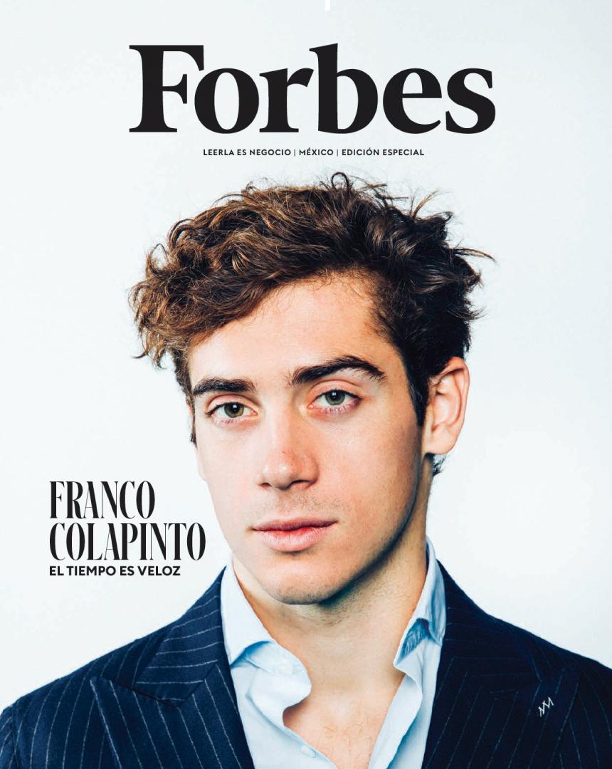 Fórmula 1: en la previa del GP de México, Colapinto fue tapa de Forbes