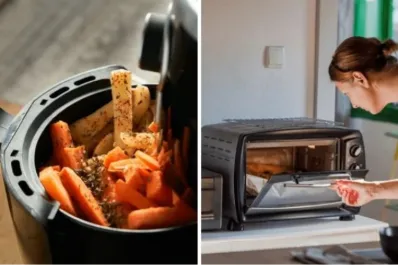 Freidora de aire vs. horno eléctrico: ¿cuál consume menos energía?