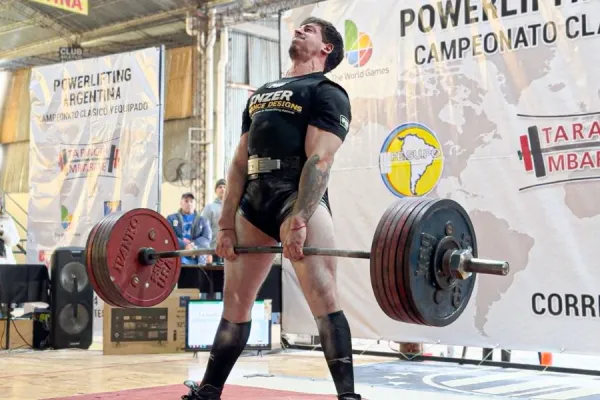 El campeón nacional de powerlifting cuenta cómo hizo para levantar la autoestima