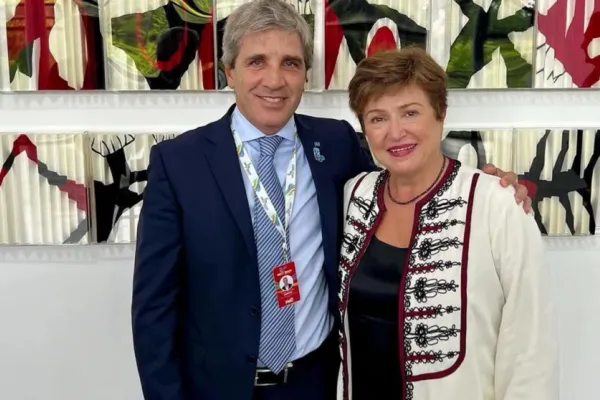 Caputo se reunió con Georgieva en Estados Unidos y acordaron las prioridades para Argentina