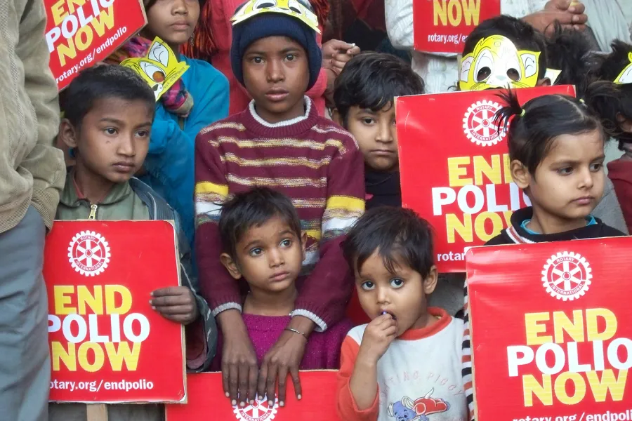 Gracias a la vacunación contra la poliomielitis, no se registraron casos en Argentina desde 1984.